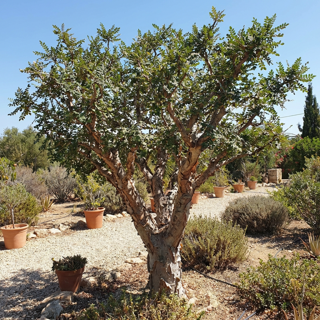 Frankincense Tree Boswellia Variety for Home Garden and Botanical Growing