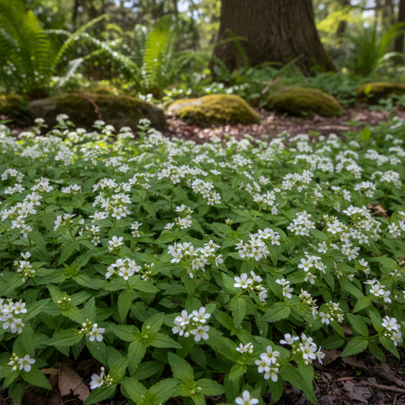 Galium odoratum Flower Seeds for Fragrant Shade Garden Growing give description