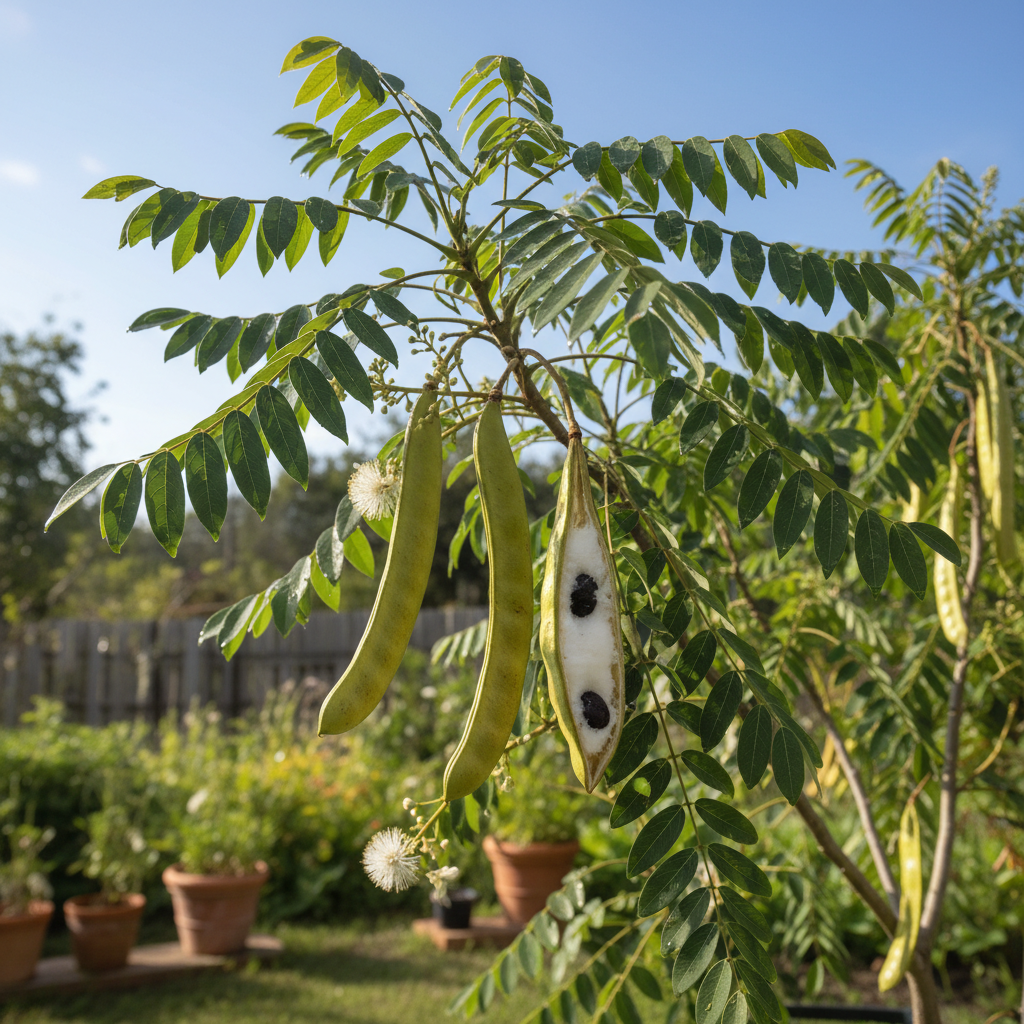 Ice Cream Bean Seeds for Planting – Inga Edulis, Tropical Fruit Tree Seeds, Heirloom, Non-GMO