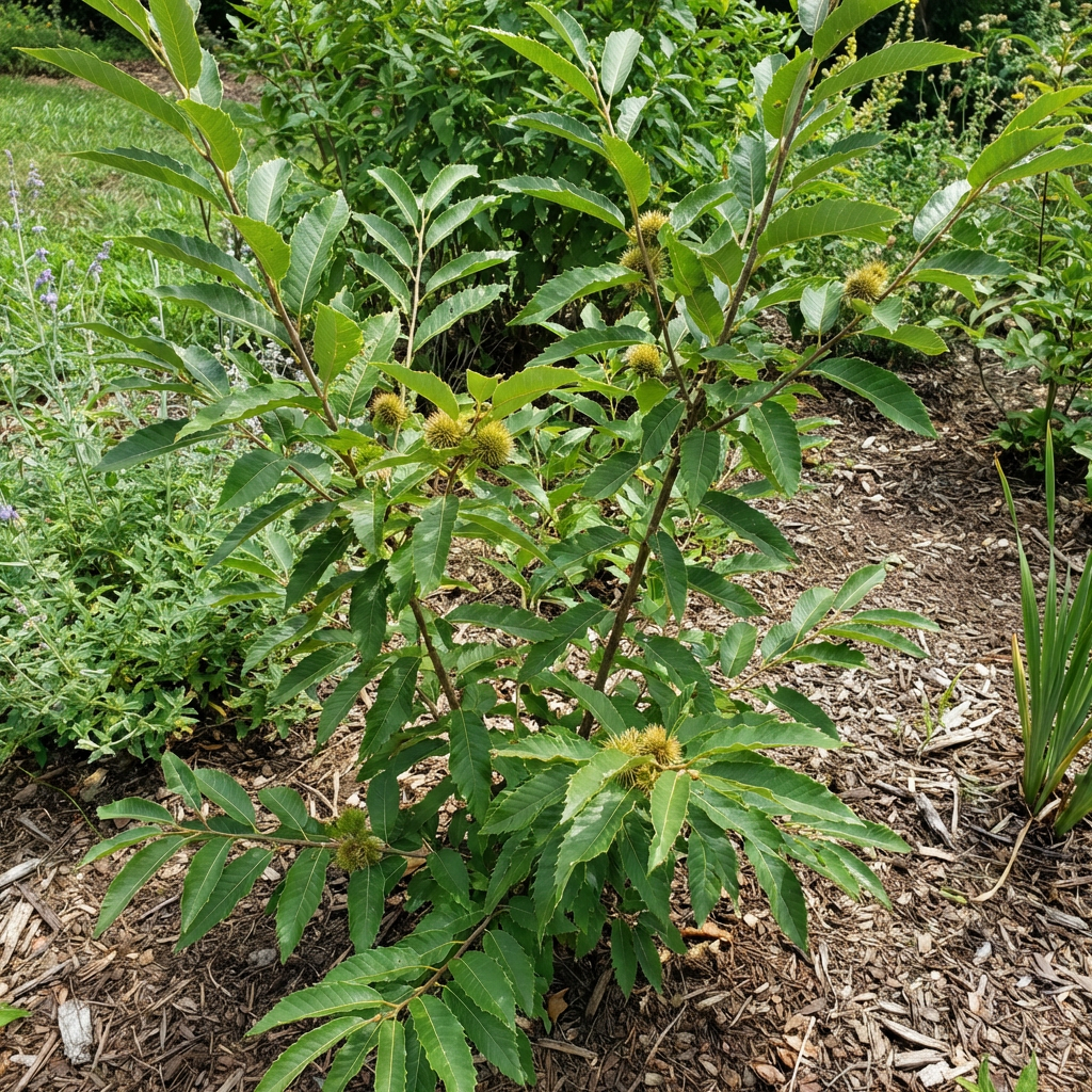 Chinquapin Chestnut Tree Seeds – Heirloom Variety for Home Garden and Landscape Growing