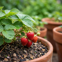 Strawberry Albion Seeds for Garden Planting – Sweet Flavor, Heirloom Type, High Germination Rate
