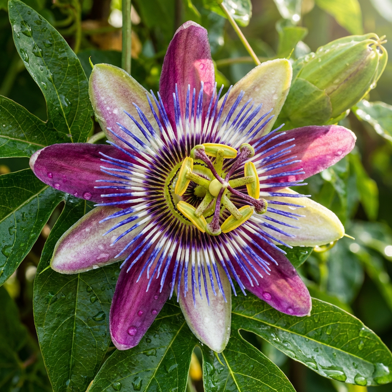 Passiflora spp. Mixed Color Passion Flower Seeds for Decorative Garden Vines