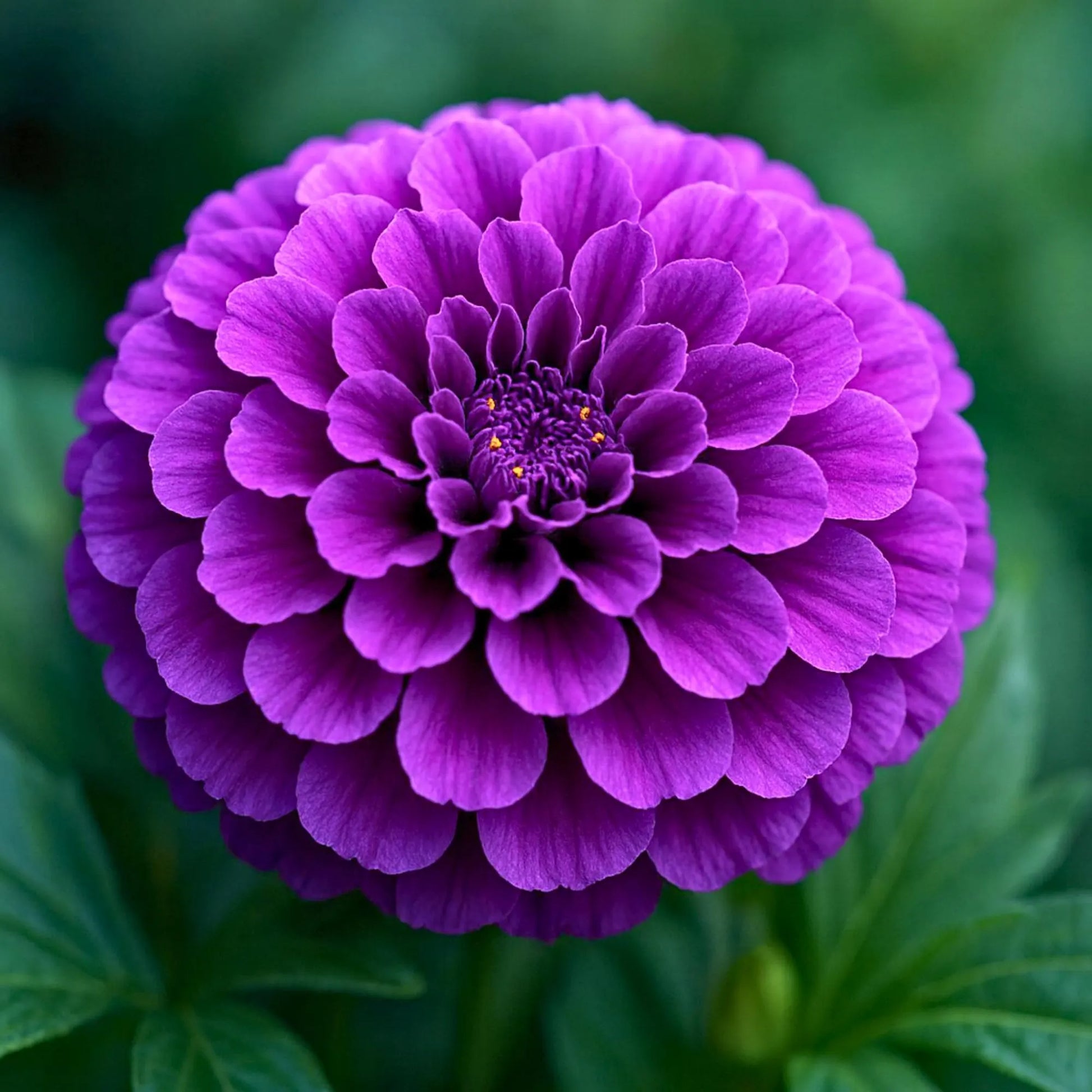 Heirloom Purple Marigold seeds suitable for borders and containers.