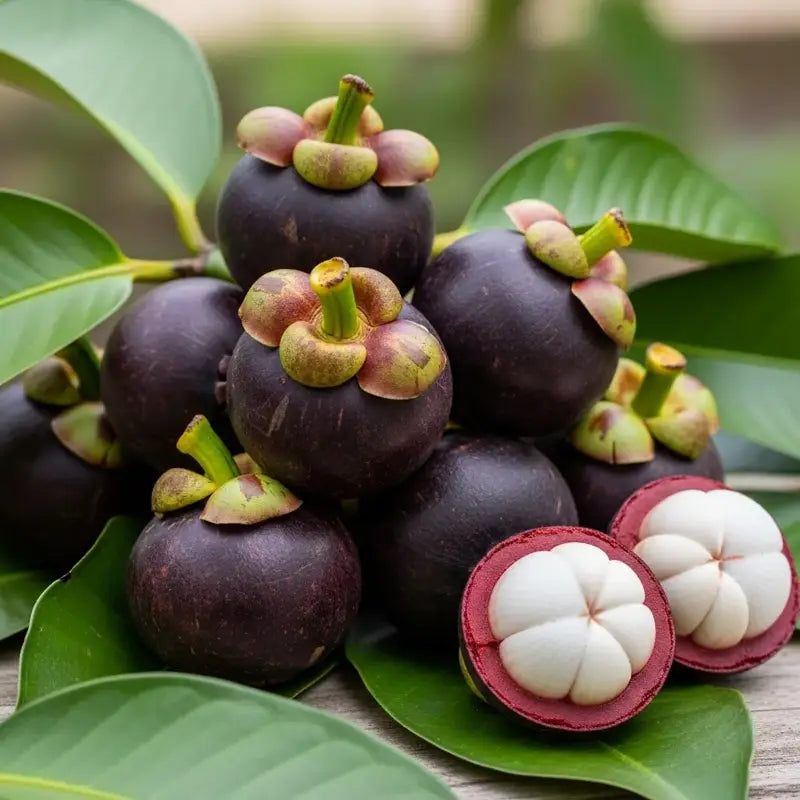 Mangostan Seeds for Planting Exotic Fruit Seeds for Home Gardening