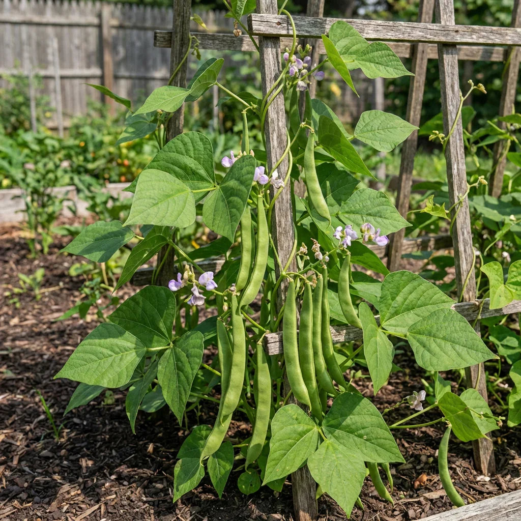 Missouri Wonder Pole Bean seeds for planting in home gardens.