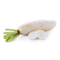 Non GMO white radish seeds for planting