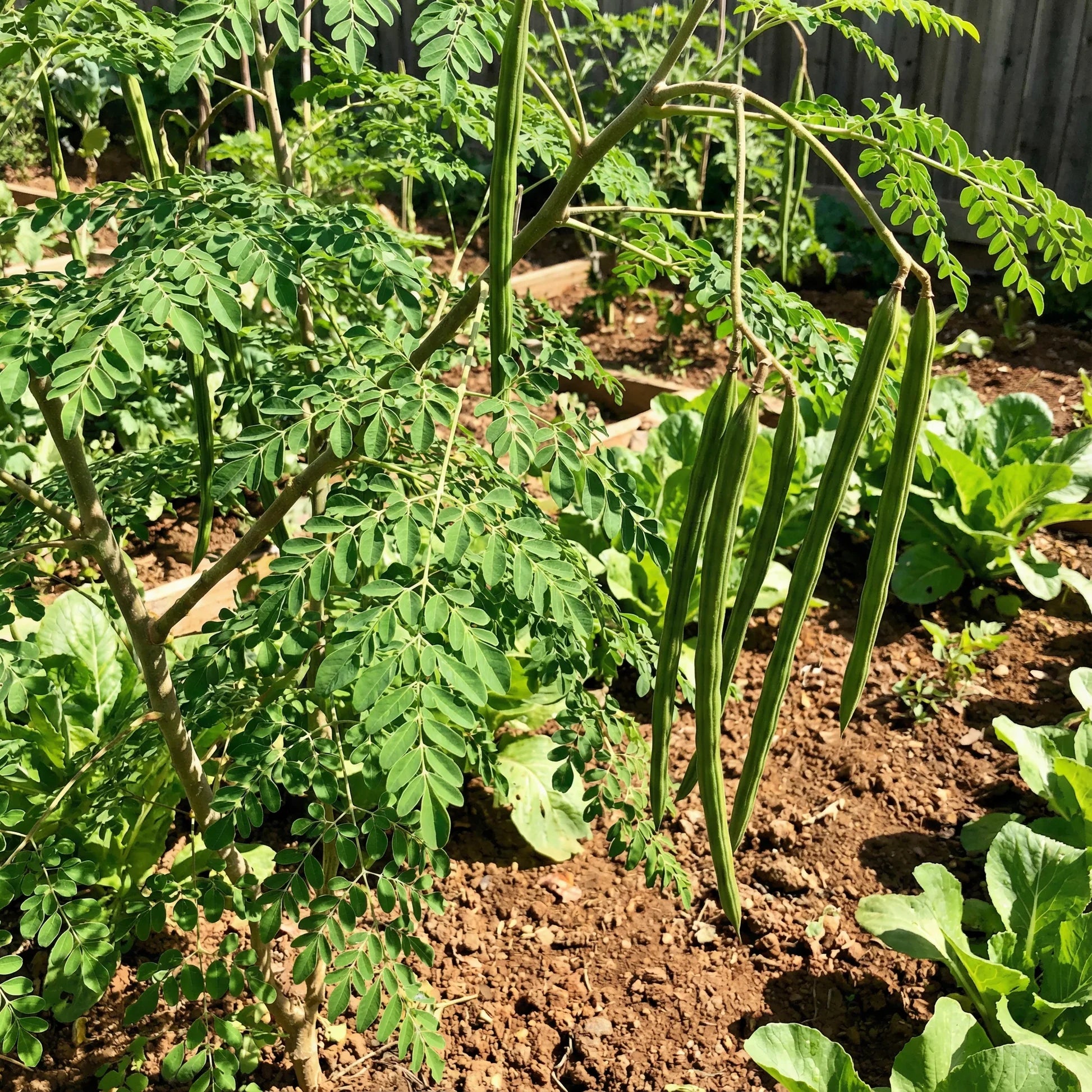 Organic Moringa Oleifera seeds for planting in home gardens