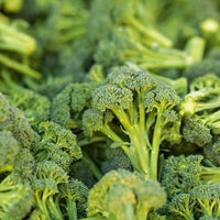 Packman Broccoli seed packet for growing fresh green broccoli.
