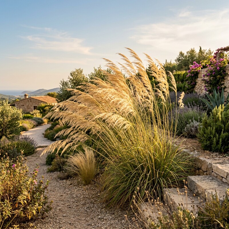 Ampelodesmos Mauritanica Grass Seeds for Ornamental Landscaping