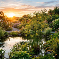 Cyperus Involucratus Grass Seeds for Ornamental Landscaping