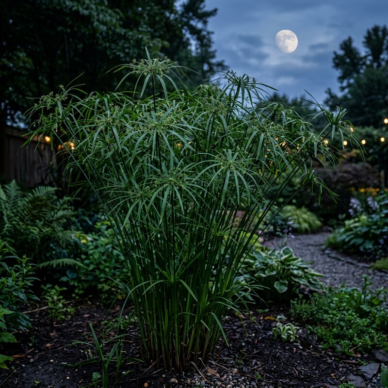 Cyperus Involucratus Grass Seeds for Ornamental Landscaping