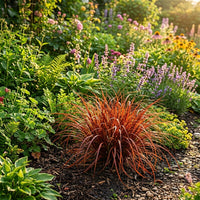 Uncinia Rubra Everflame Grass Seeds for Planting