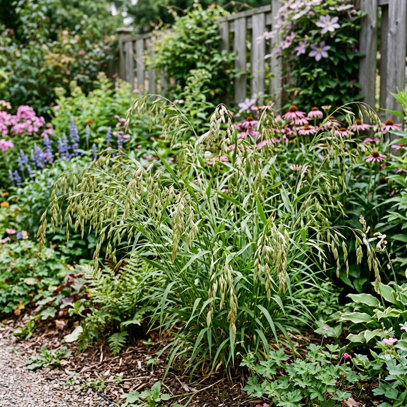 Chasmanthium Latifolium Grass Seeds for Ornamental Gardens