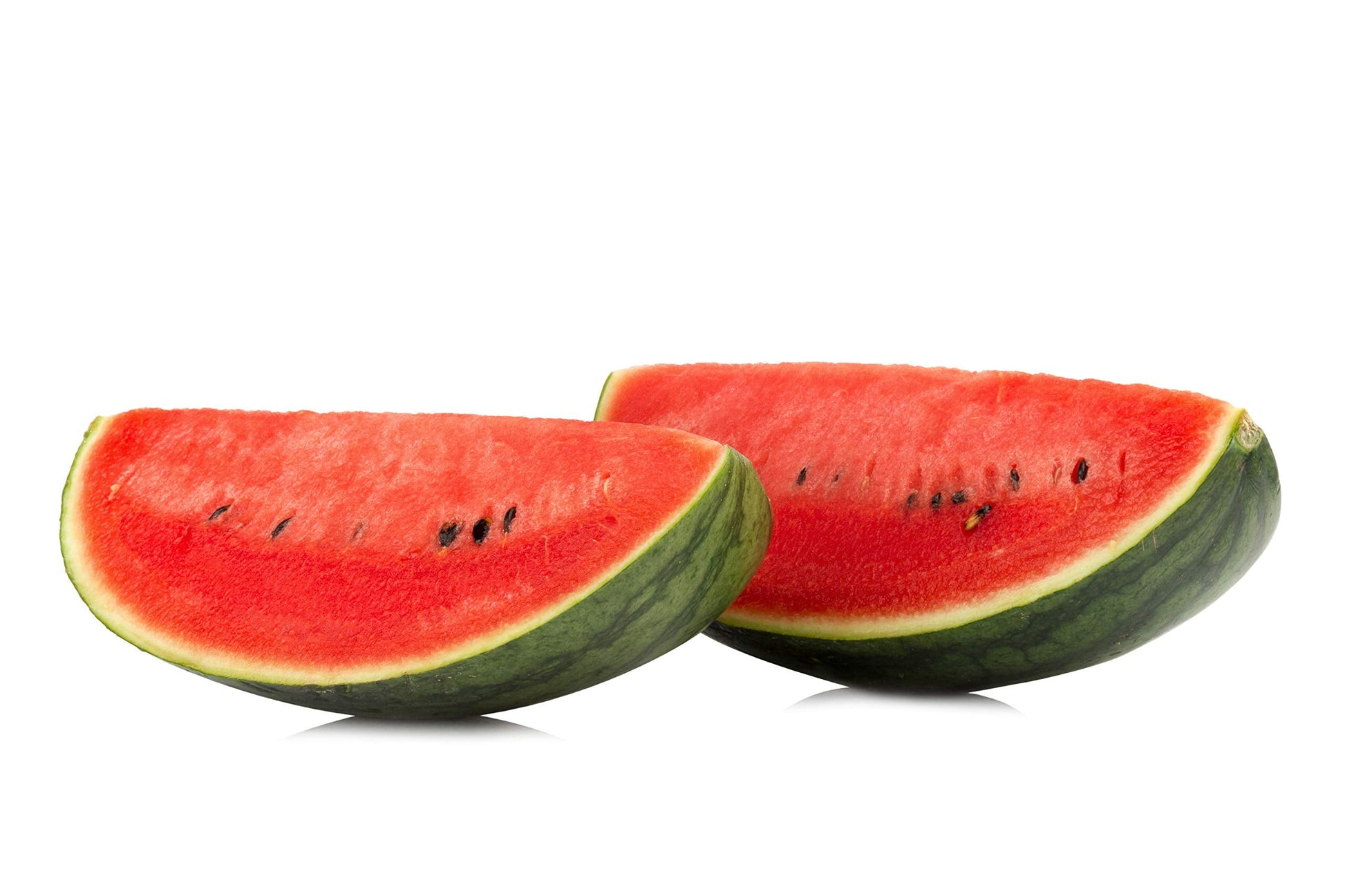 Sliced Sangria watermelon with red flesh