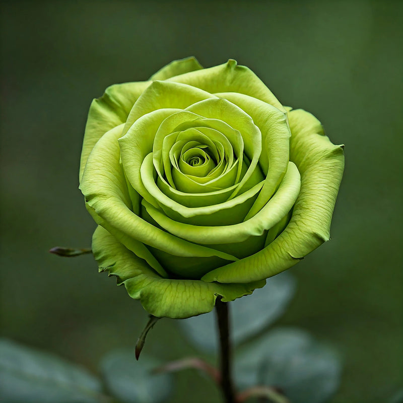 Green Rose Flower Seeds with Red Edge - Unique Garden Planting, Easy-to-Grow Perennial