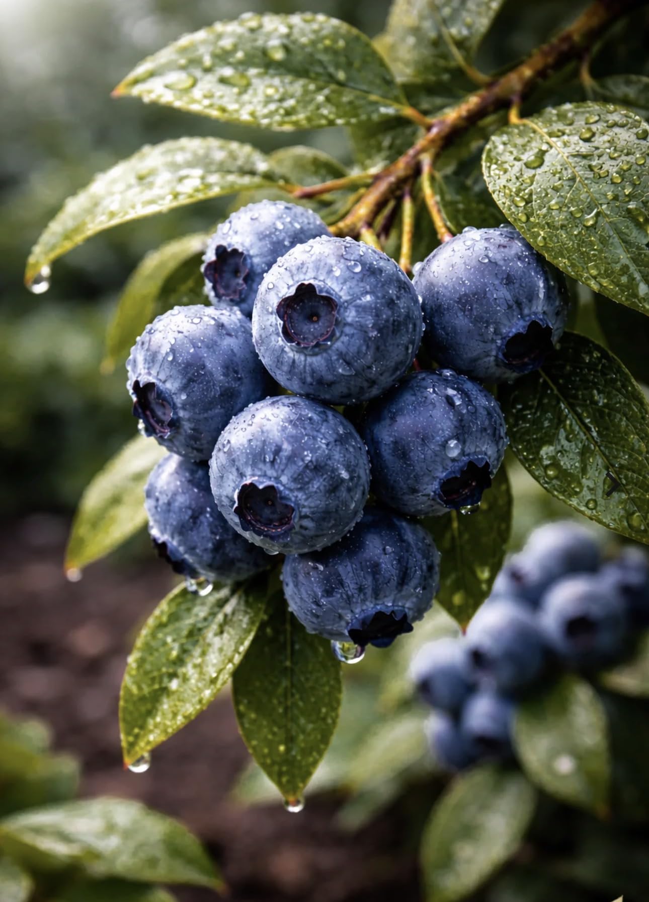 Vaccinium blueberry seeds suitable for containers, patios, and backyard orchards.