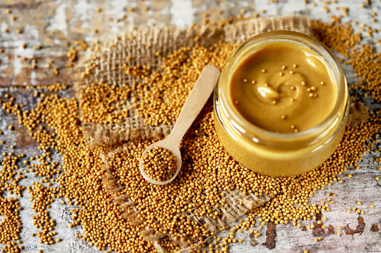 Packet of Yellow Mustard vegetable herb seeds